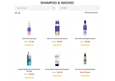 Buy Dog Shampoo & Washes – Gentle & Soothing Formulas