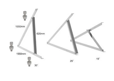 Buy Solar Panel Adjustable Tripod Mounting Kit For Simple Installation, At Alvolta