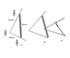 Buy Solar Panel Adjustable Tripod Mounting Kit For Simple Installation, At Alvolta