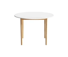 Elegant & Modern Artiss Round Dining Table – 108CM White