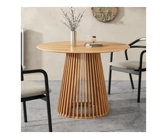 Elegant & Sturdy Palmer Natural Dining Table for Modern Homes