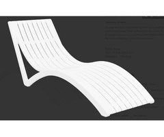 Luxury & Comfort Combined – Siesta Slim Sun Lounger for Sale