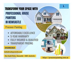 Transform Your Space with Professional House Painters in Newcastle – Procover Painting