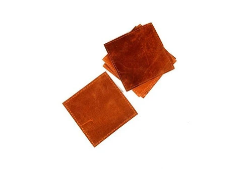 Handcrafted Leather Coasters – Melbourne Leather Co