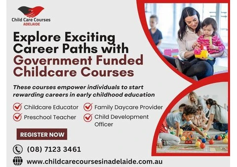 Your Path to a Teaching Career Starts with Govt Funded Courses Childcare