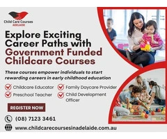 Your Path to a Teaching Career Starts with Govt Funded Courses Childcare