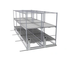 Mobile Vertical Grow Racks for Indoor Farming