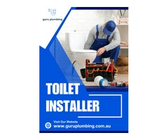 Toilet Installer Services - Guru Plumbing