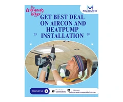 Women's Day Special! Exclusive Aircon & Heat Pump Installation Deals!