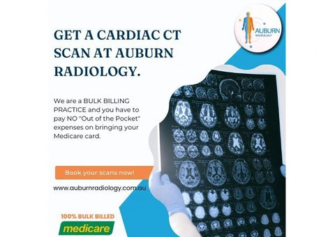 Get a Cardiac CT Scan at at Auburn Radiology. (02) 8315 8292