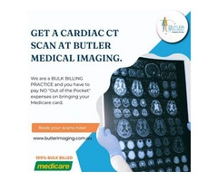 Get a Cardiac CT Scan at Butler Medical Imaging. (08) 9544 3999