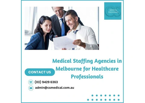 Medical Staffing Agencies in Melbourne for Healthcare Professionals