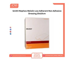 Smith+Nephew Melolin Low Adherent Non Adhesive Dressing 20x10cm - Australia
