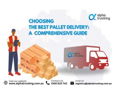 Get Your Goods Moving with Our Trusted Pallet Delivery