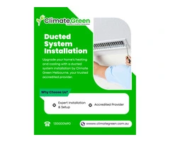 ???? Ducted System Installation in Melbourne – Climate Green