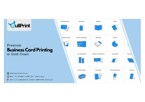 Premium Business Card Printing in Gold Coast