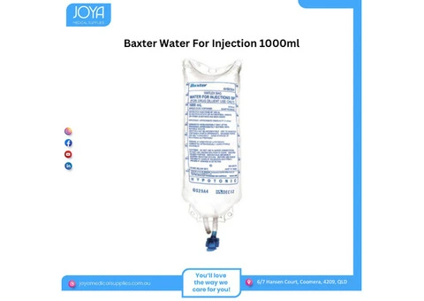 Baxter Water For Injection 1000ml - Joya Medical Supplies