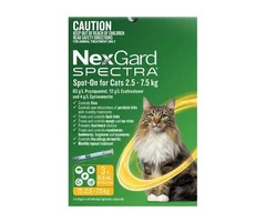 Nexgard Spectra Spot-On for Large Cats 2.5 to 7.5kg