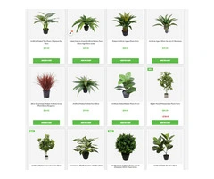 Artificial Plants for Effortless Greenery Indoors and Out