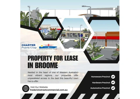 Property for Lease in Broome | Frederick Street Commercial