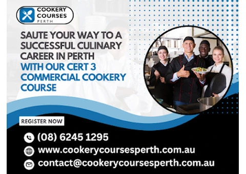 Transform Your Passion into Culinary Success with Cert 3 Commercial Cookery in Australia