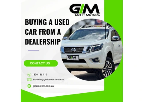 Buying a used car from a Dealership