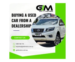 Buying a used car from a Dealership