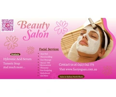 Best Salon for Facials near me