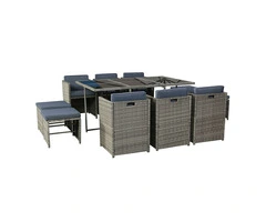 Elegant Gardeon 11-Piece Outdoor Dining Set – Stylish & Durable