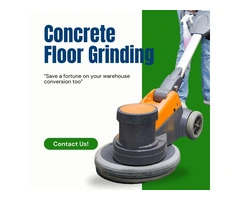 Smooth, Durable, and Stunning with Concrete Floor Grinding