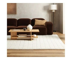 Elegant & Durable Safi Ecru Floor Rug – Timeless Home Style