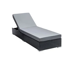 Luxurious Gardeon Sun Lounge – Adjustable Wicker Daybed