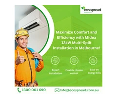 Expert Midea 13kW Multi-Split Installation Across Melbourne & Victoria!