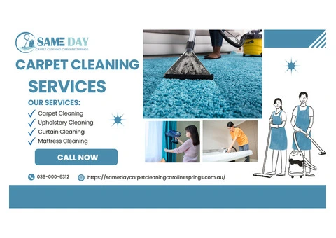 Carpet Cleaning Caroline Springs – Affordable & Reliable Book Now