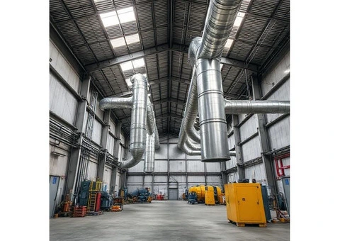 Ventilation in warehouse from Riteflo