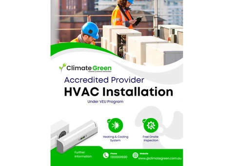 ???? Upgrade to Energy-Efficient HVAC with Climate Green!