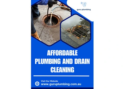 Affordable Plumbing and Drain Cleaning - Guru Plumbing