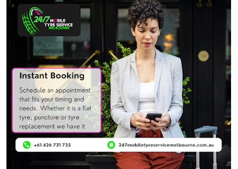 Efficient Mobile Tyre Puncture Repair in Melbourne's Central Business District
