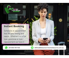 Efficient Mobile Tyre Puncture Repair in Melbourne's Central Business District