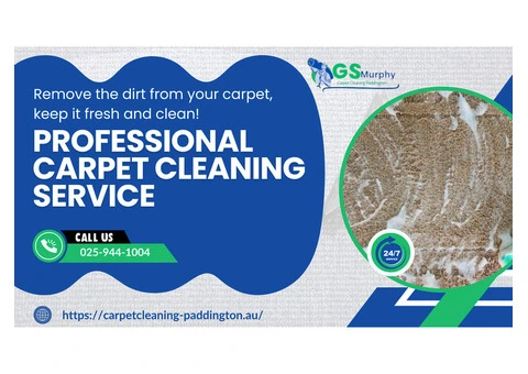 Revive Your Carpets with Professional Cleaning in Paddington