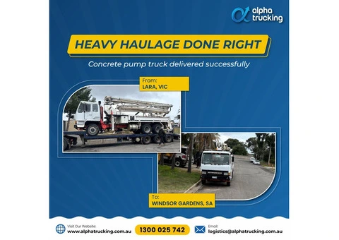 Oversized Load Transport Heavy Haulage Specialists