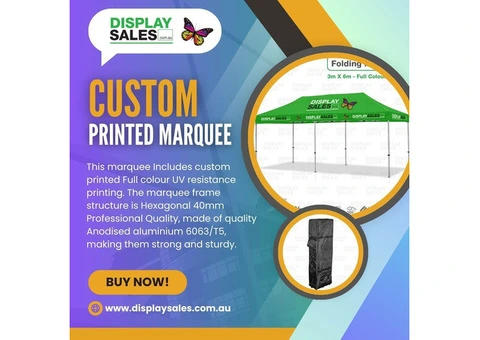 Custom Printed Marquee in Moorabbin | Display Sales