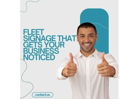 Maximize Your Advertising Reach with Fleet Signage