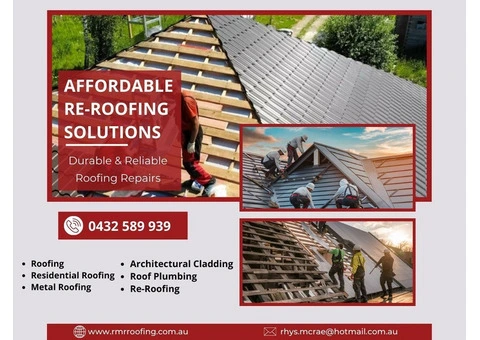 R M R Roofing Services - Affordable Re-Roofing Solutions
