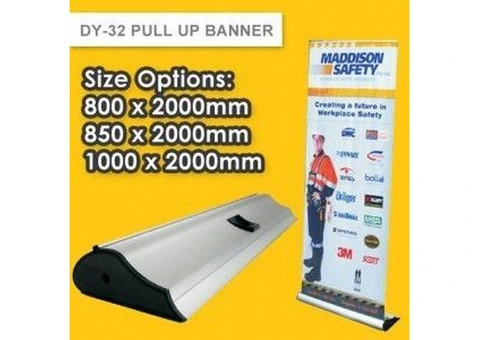 Maximize Your Event Visibility with Pull Up Banners