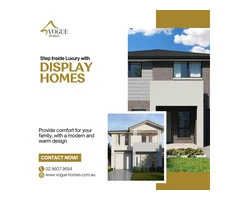 Modern, Stylish & Affordable with Display Homes