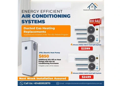 Upgrade Your Heating & Cooling with VEU Rebates – Limited Time Offer