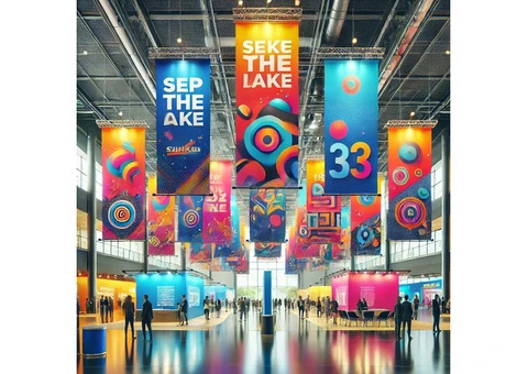 Professional Banner Hanging Solutions by Fabricated