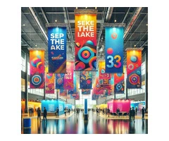 Professional Banner Hanging Solutions by Fabricated