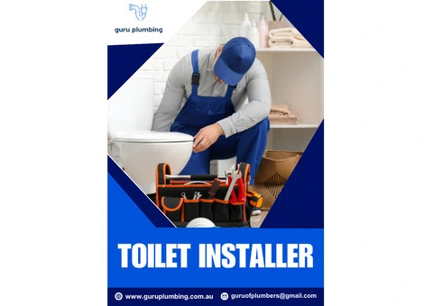 Toilet Installer Services in Australia - Guru Plumbing
